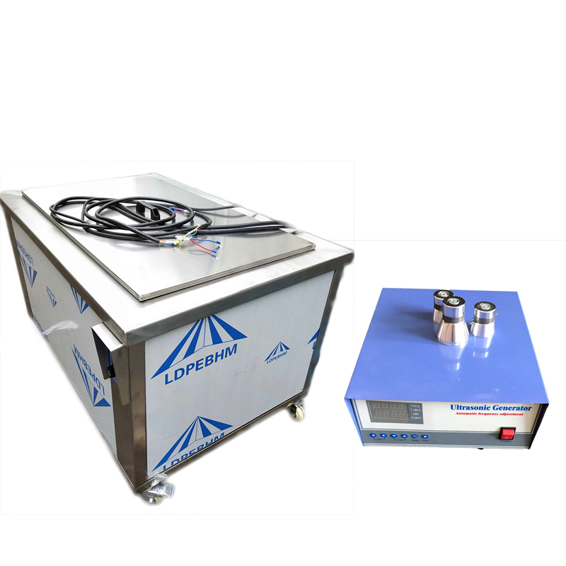120KHZ 1200W Low Power High Frequency Ultrasonic Cleaner For Mold Metal Car Parts Machine