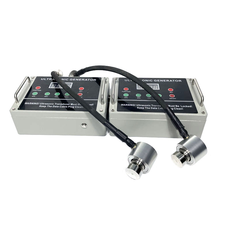 Ultrasonic Vibrating Screen Mesh Transducer And Generator Drive / Sieve Vibration Screen Transducer
