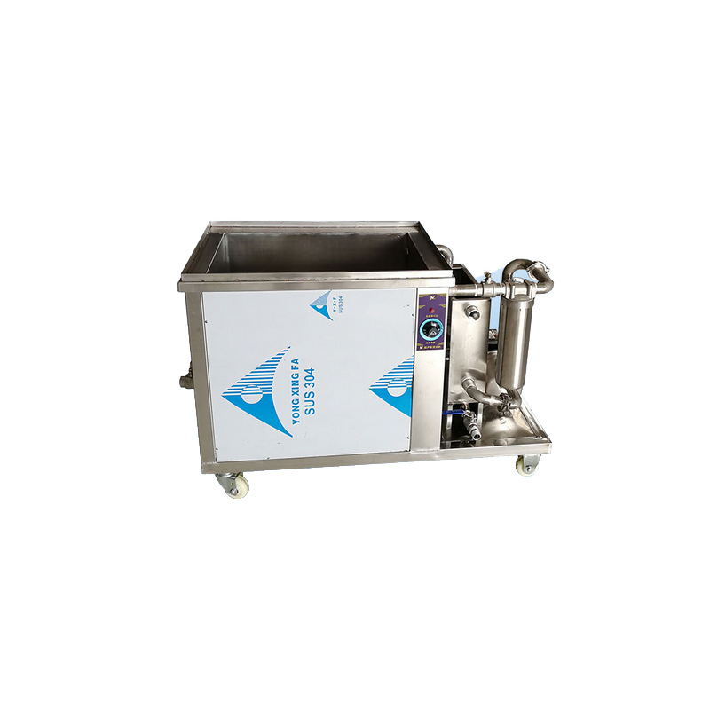 3000W Industrial Ultrasonic Cleaner With Oil Filter System For Hardware Parts Cylinder Head Cleaning Machine