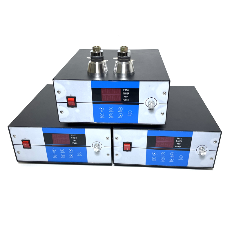 Dual Frequency Ultrasonic Power Generator Power Adjustment Ultrasonic Power Supply For Cleaning